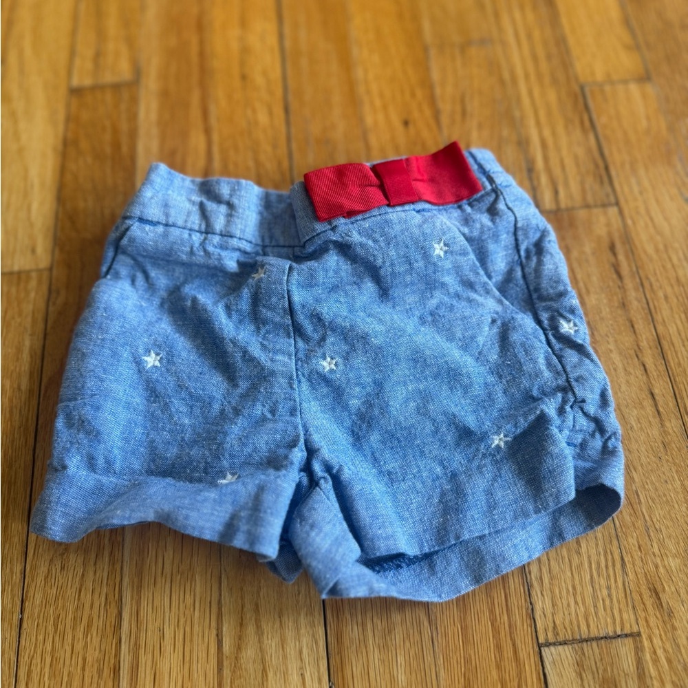 Janie and Jack Star Shorts 3-6M